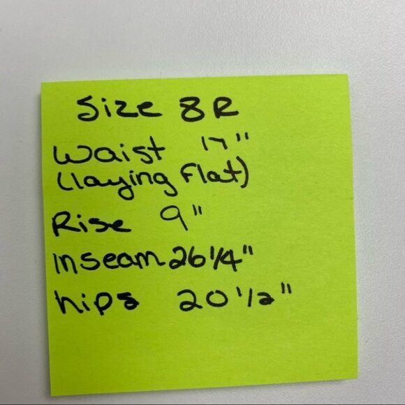 Gap Slim Cropped Ladies Black Pants size 8R - Picture 9 of 9